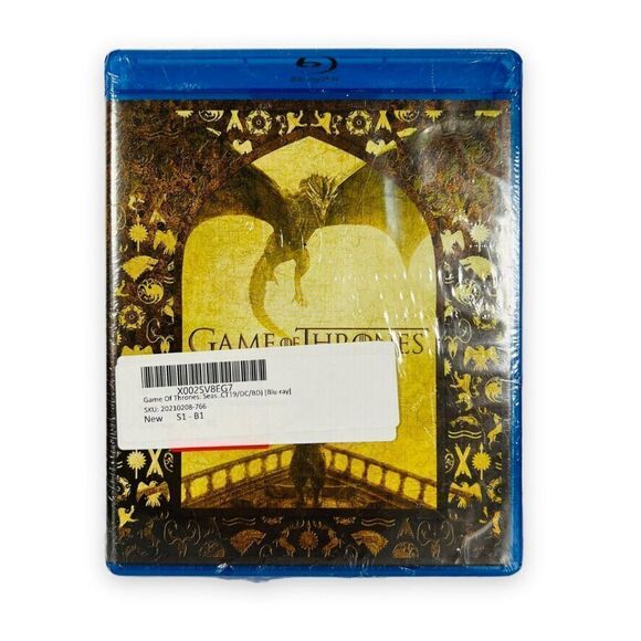 Game of Thrones Season 5 Blu-Ray DVD Box Set New Sealed Condition - Picture 1 of 2